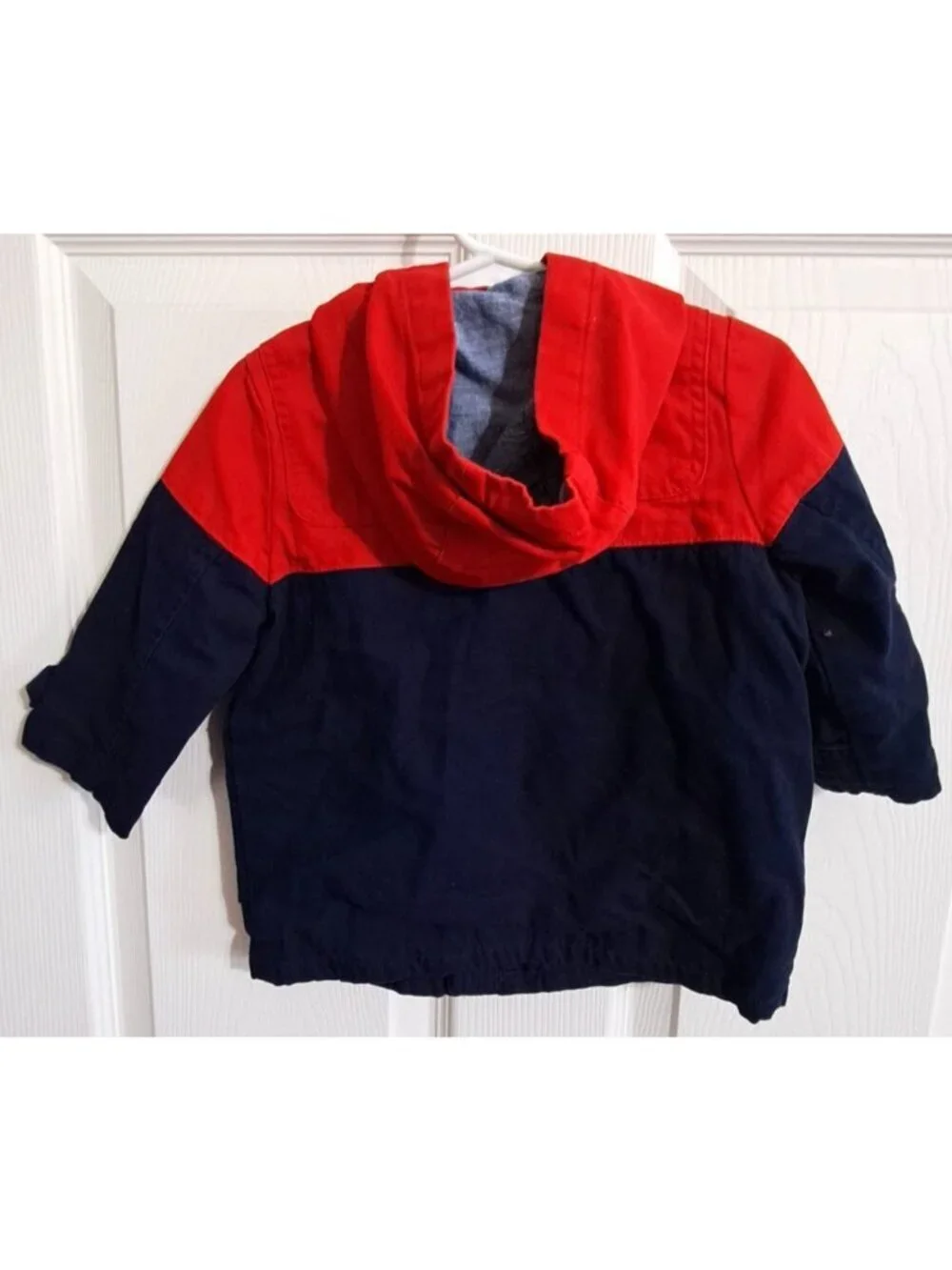 Janie And Jack 6-12 Months Hooded Jacket Zip And Toggle Closure Lightweight